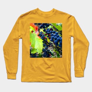 Grapes on the Street in France Long Sleeve T-Shirt